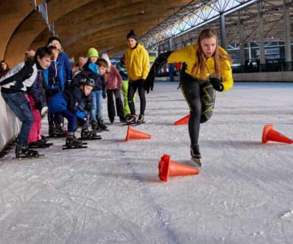 Les van Kras Sport, de schaatsschool op de IJsbaan Haarlem