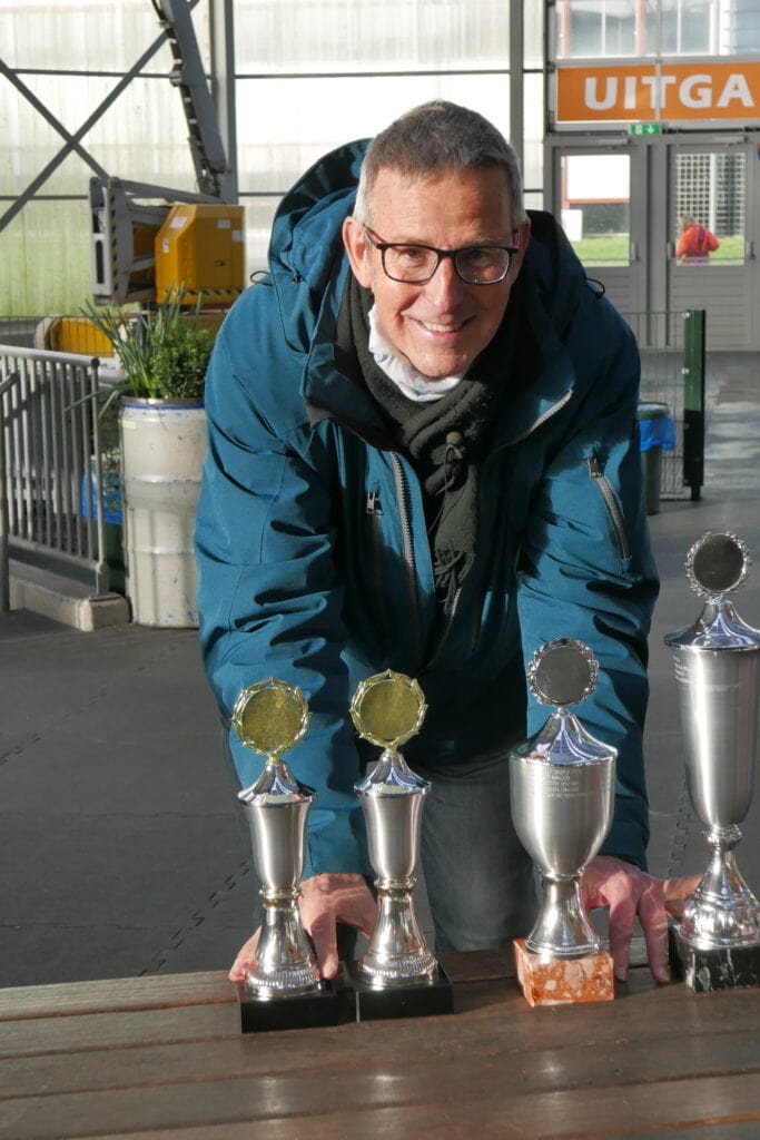 Bert Grotenhuis, organisator van de BGB met de jaarlijkse prijzen