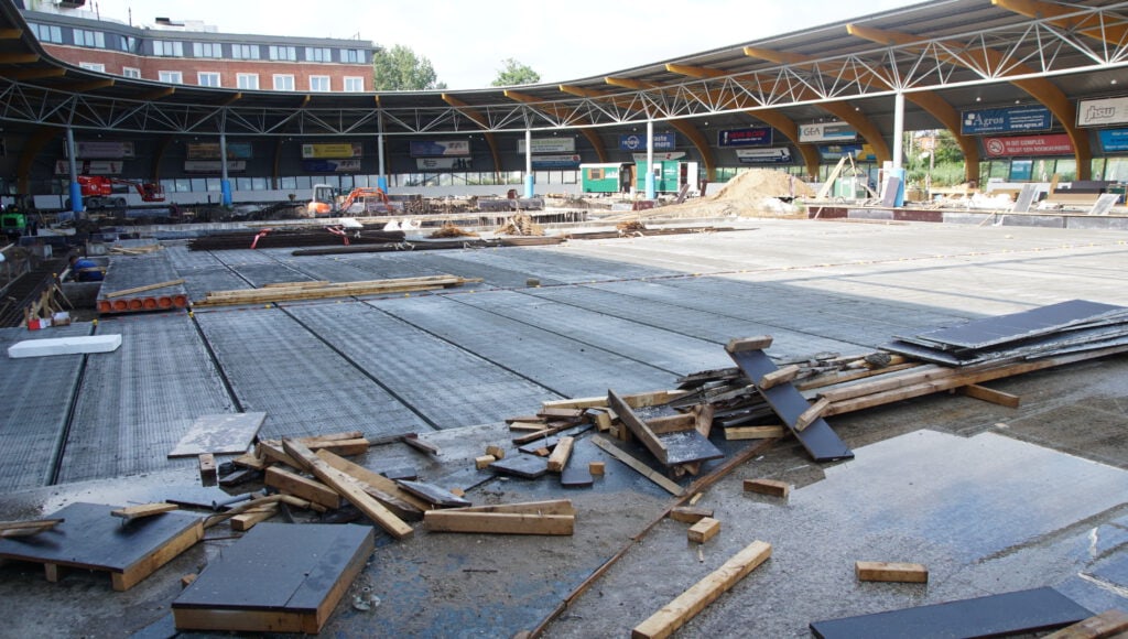 Verbouwing IJsbaan Haarlem zomer 2024